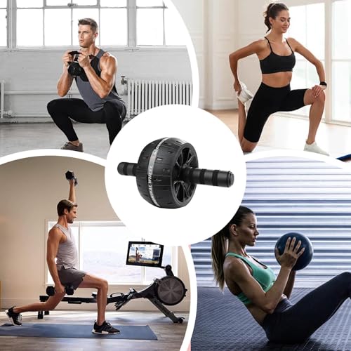 Rueda de ejercicio abdominal estable con soporte de rodilla blando 5