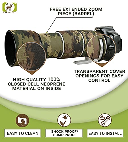 Image of Lens Cover SP 150-600mm F /5-6.3 Di VC USD G2 | Water Resistant & All Terrain Protection (Dark Forest Green)
