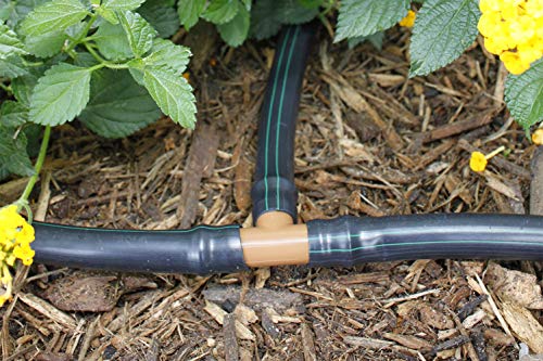 Habitech Irrigation Fittings Kit For 1/2" Tubing - 20 Piece Set - 6 Tees, 6 Couplings, 2 Elbows, 6 End Cap Plugs - Barbed Connectors For Rain Bird And Compatible Drip Or Sprinkler Systems #TOP4