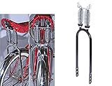 Lowrider 20' Bike Bicycle Dual Suspension Sissy BAR Black. Bike Part, Bicycle Part, Bike Accessory, Bicycle Accessory
