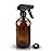 Wedama Amber Glass Spray Bottles, 16 oz Glass Spray Bottles for Cleaning Solutions and Essential Oils, Refillable Empty Spray Bottle with Adjustable Nozzles for Alcohol, Plant and Hair Care (1 Pack)