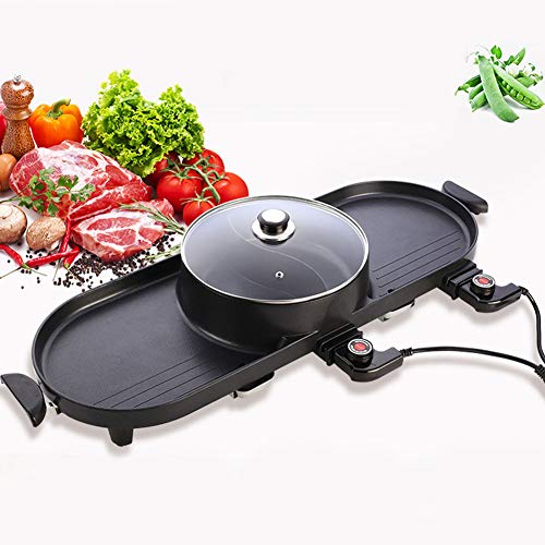 ZLKB The Electric Bbq Grill And Hot Pot,electric Hot Pot Electric Grill Thai Barbecue,korean Bbq Hot Pot Electric