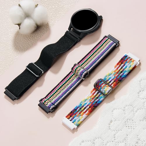 2 Pack Bandas de Nylon para Reloj Garmin 20 mm miniatura 6