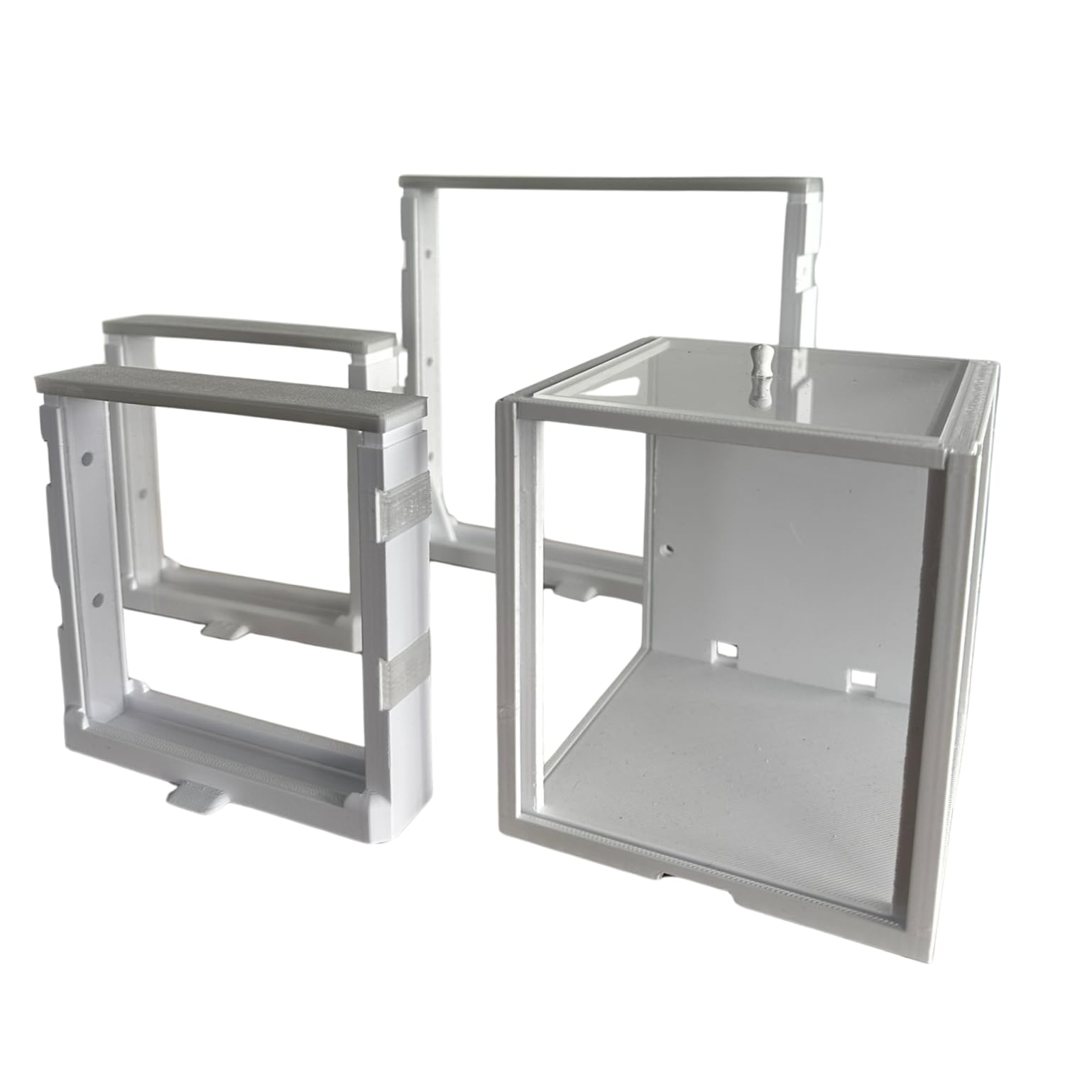 Ant-Shelter - Kit passionné fourmilière et Aire de Chasse pour Fourmis - Terrarium pour l'élevage des Fourmis - Fourmilières - Activités pour Enfants - Idées Cadeaux Enfants (Blanc)