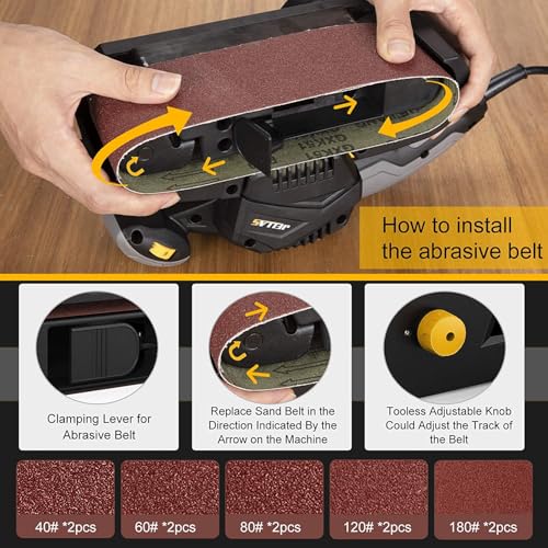 Jellas 3x21-Inch Belt Sander