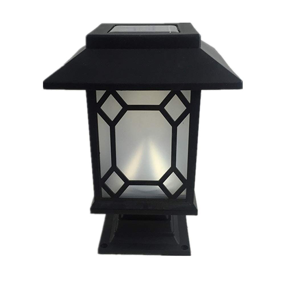 Solar Light Fence Light Lantern Lawn Lamps Outdoor Garden Solar Spotlight Pathway Landscape Retro