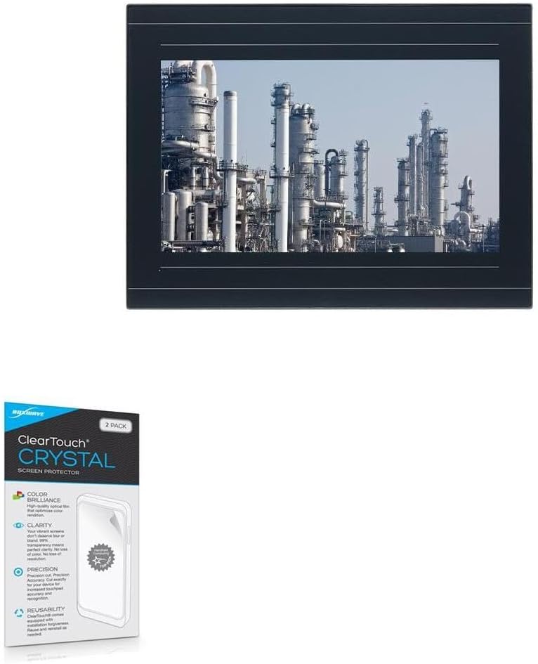 BoxWave Screen Protector Compatible with Industrial Computers PPC1022 - ClearTouch Crystal (2-Pack), HD Film Skin - Shields from Scratches