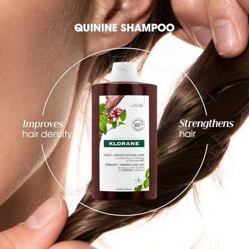 Klorane Shampoo mit Chinarindenextrakt, 400 ml – Bild 3