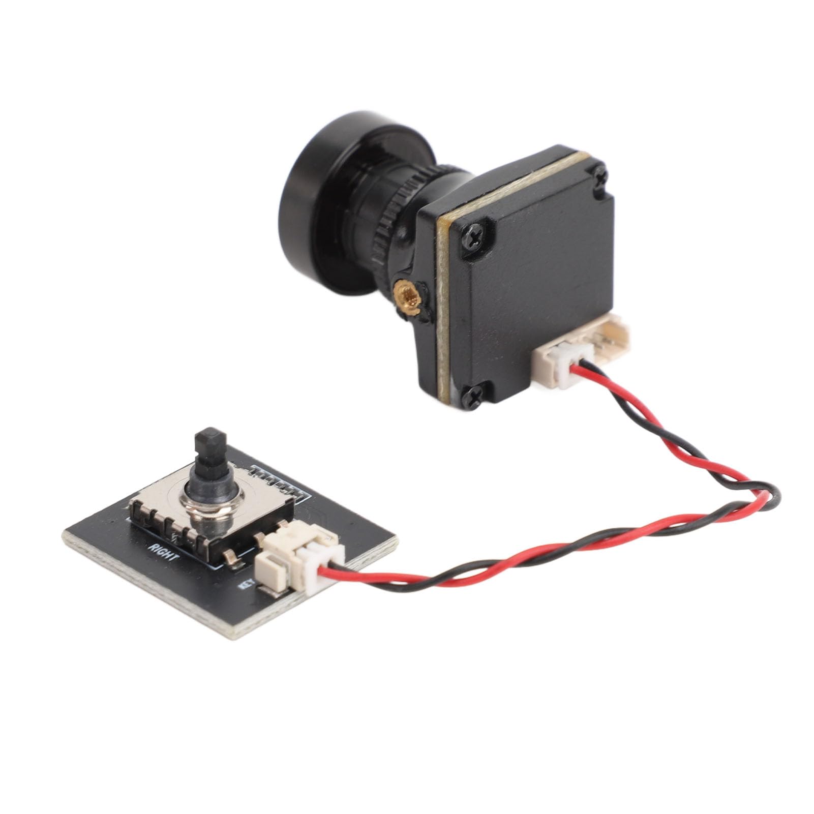 Obiettivo della telecamera per drone FPV WDR 1500TVL 2,1 mm Obiettivo grandangolare da 125 gradi Sensore Starlight Telecamera in miniatura con regolazione OSD per droni da corsa
