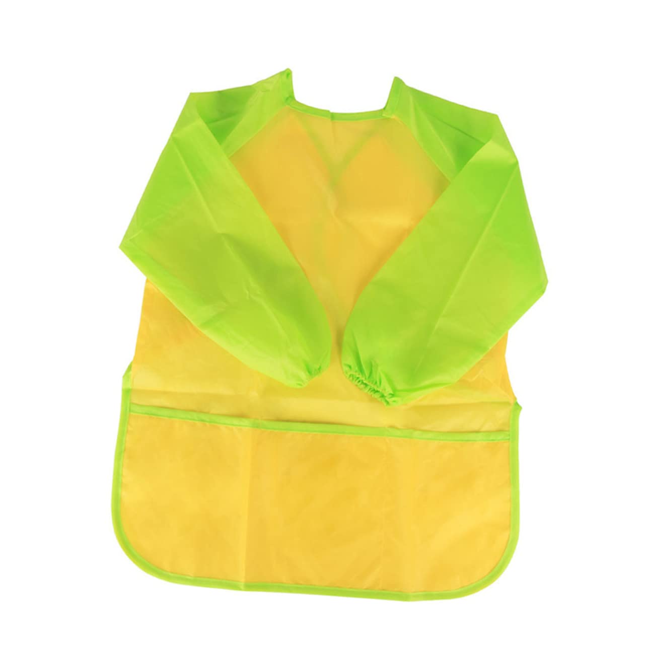 SHERCHPRY 3sets Kind Künstler Schürze Kinder Kochen Malerei Ärmel Robust Gelb 2 Stücke * 3