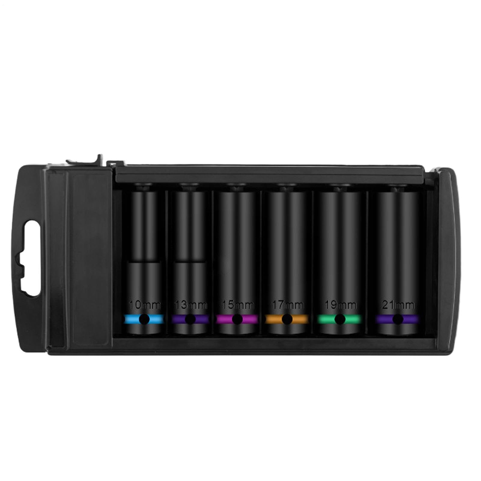 Set di Bussole Lunghe Kit Punte Esagonali Metriche e Chiave Prolungata con