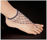 XoticBrands Egyptian Blue Nile Isis Slave Anklet/Slave Ankle Bracelet