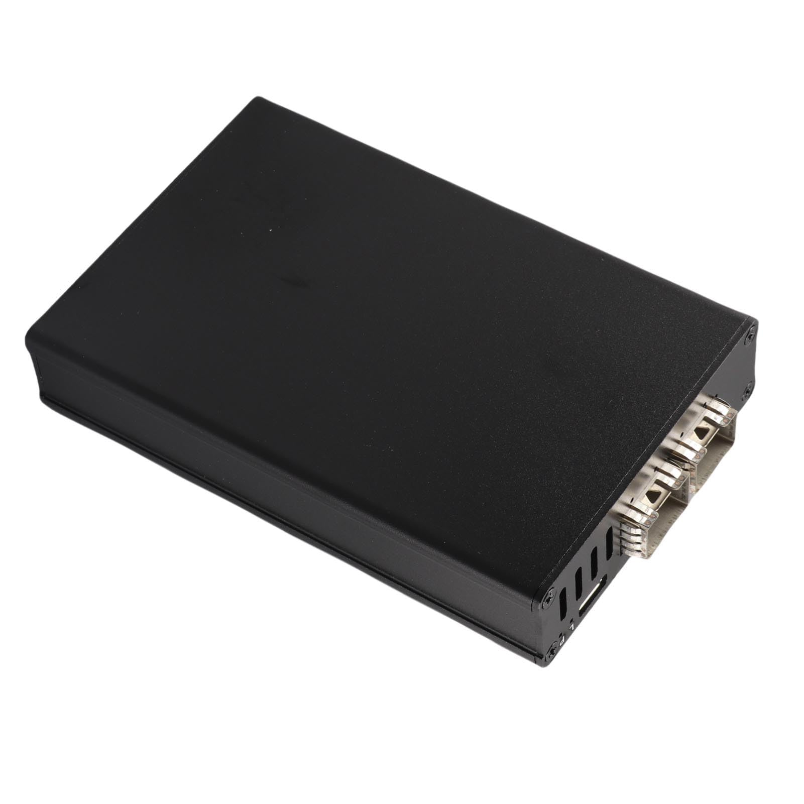 25G Ethernet -Adapter, USB4 25G -Netzwerkkartenadapter mit Hoher Geschwindigkeit SFP Optische Grenzfläche, Kompatibel mit Thunderbolt 3 oder Thunderbolt 4 Ports (Dual -Port)