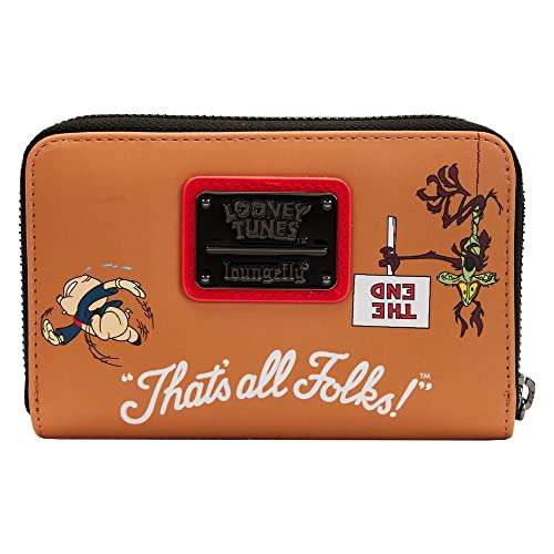 Loungefly Looney Tunes That's All Folks Zip Around Wallet3