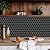 10-Sheet Hexagon Peel and Stick Backsplash, 11.42" x 11.42" Black Honeycomb Self-Adhesive Marble Mosaic Wall Tile, Waterproof Stick on Backsplash Tiles for Kitchen Bathroom Shower