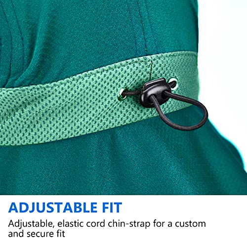 Sukeen Cooling Sun Hat-Unisex Sun Hat-Wide Brim Foldable & Adjustable Bucket Sunhat/Waterproof Breathable Hat Green #TOP3