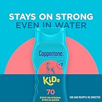 Vista 3 de Coppertone – Protector solar en loción para niños, resistente al agua, espectro amplio con SPF 70 (8 onzas líquidas) (El envase puede variar)
