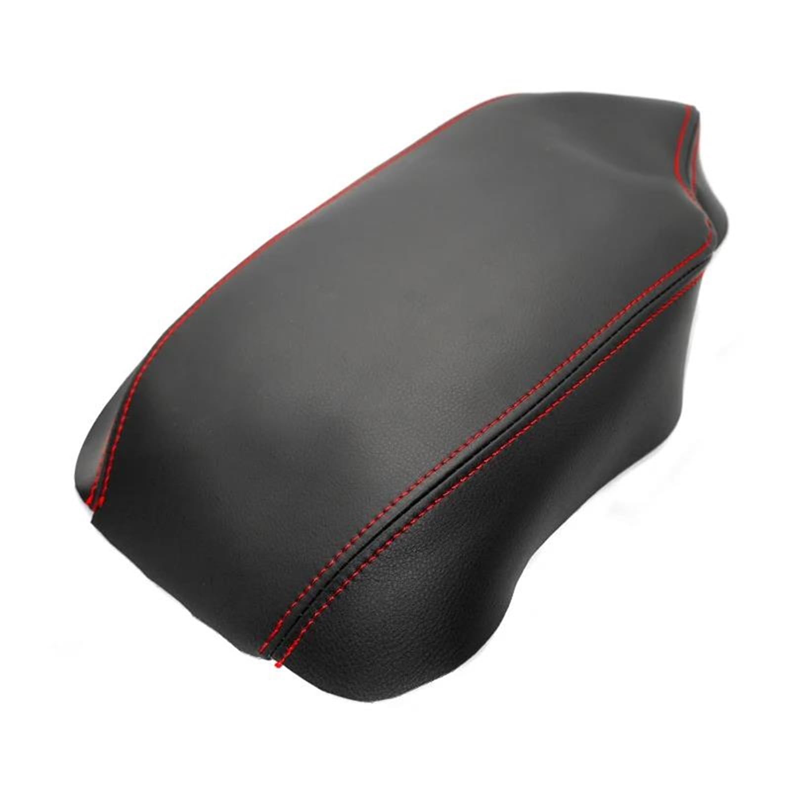Noheeu Rhd Red Car Microfiber Leather Center Console Cover Armrest Box Cover Sticker Decoration For Bmw 3 Series F30 2013-2018(Rhd Red)