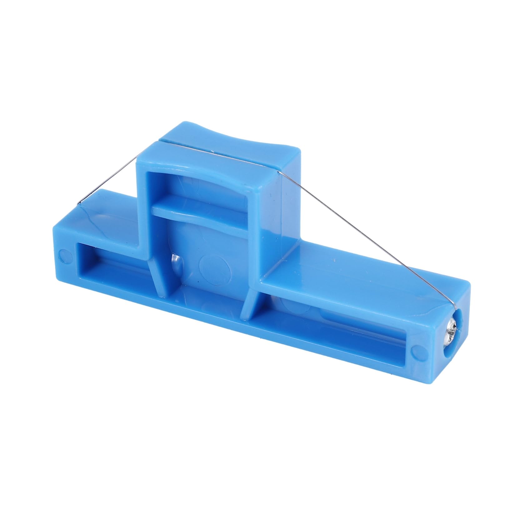 Plomevry Blue 1Pc Angle Cutting Clay Tool And Wire Bevel Cutter Clay Trimming Tool For Pottery Ceramics And Sculpting Small