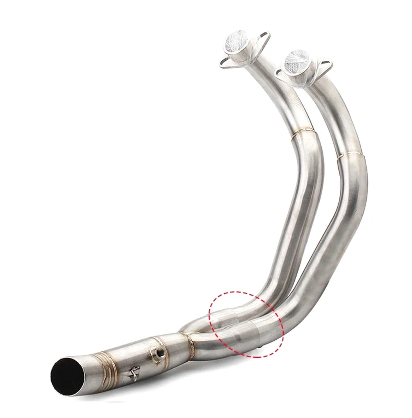 końcówka wydechu TŁUMIK WYDECHOWY MOTOCYKLOWY PEŁNY SYSTEM SLIP ON DO YAMAHA MT07 MT-07 2014-2023 Tłumik motocyklowy układ wydechowy samochodowy