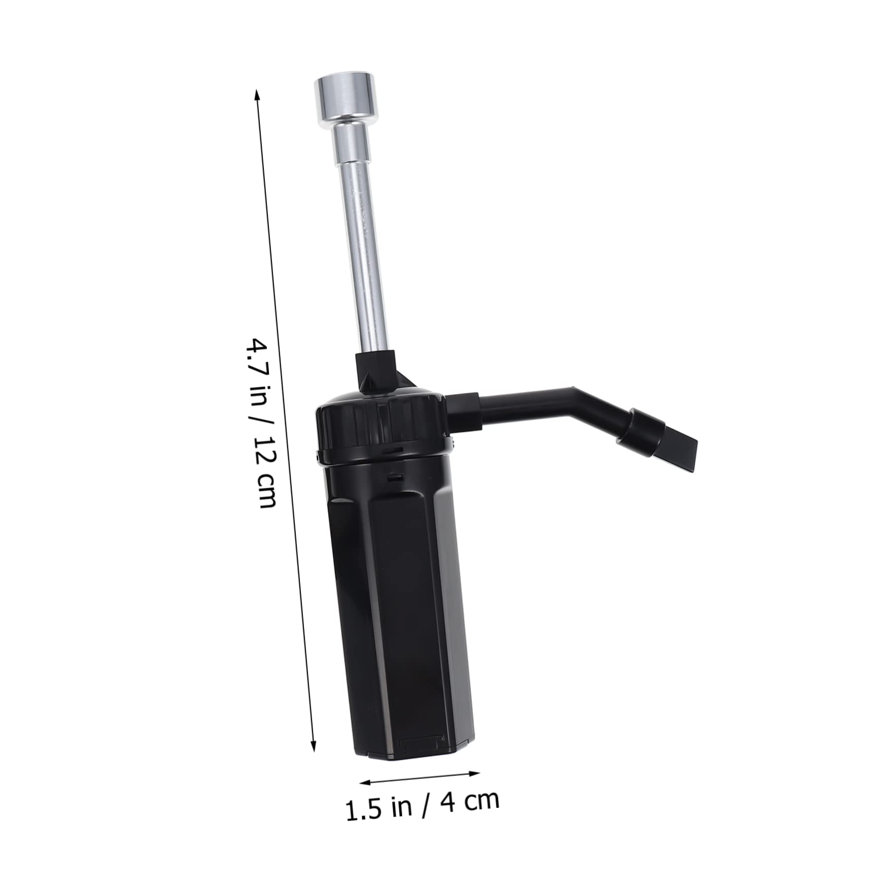 UPKOCH Affumicatore Tubo e Riutilizzabile, Portatile Leggero, Allungabile in Plastica, e Acciaio Inox per Alimenti, per Cucina e Ristorante