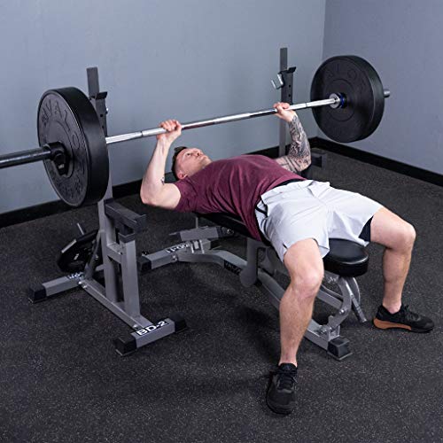 Valor Fitness BD-2 Independent Bench Press Stands with Adjustable Uprights and Safety Catches
