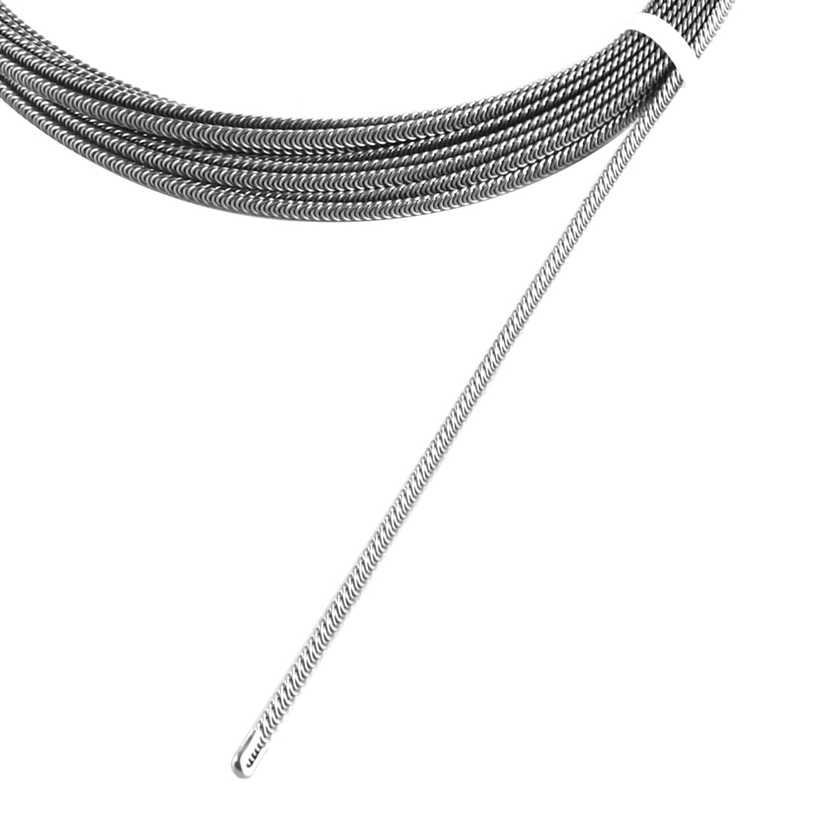 Disossamento in Acciaio Inossidabile per Corsetto Catena a Squame di Pesce da 33 Piedi e 30 Punte di disossamento in Acciaio per Cucire Abito Corsetto -5 mm