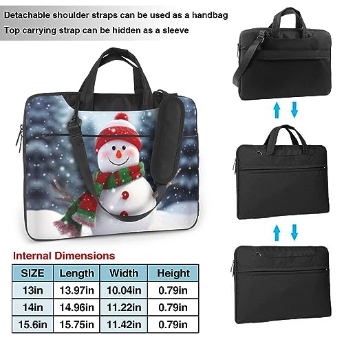 Housse ordinateur portable grande capacité imprimé festif chic - 3