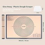 Sapid Thick Silicone Pastry Mat Baking Dough Rolling Extra Large 24" x 36" - Image 2