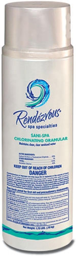 Rendezvous 106715A Sani Spa Chlorine, 1-Pack, White