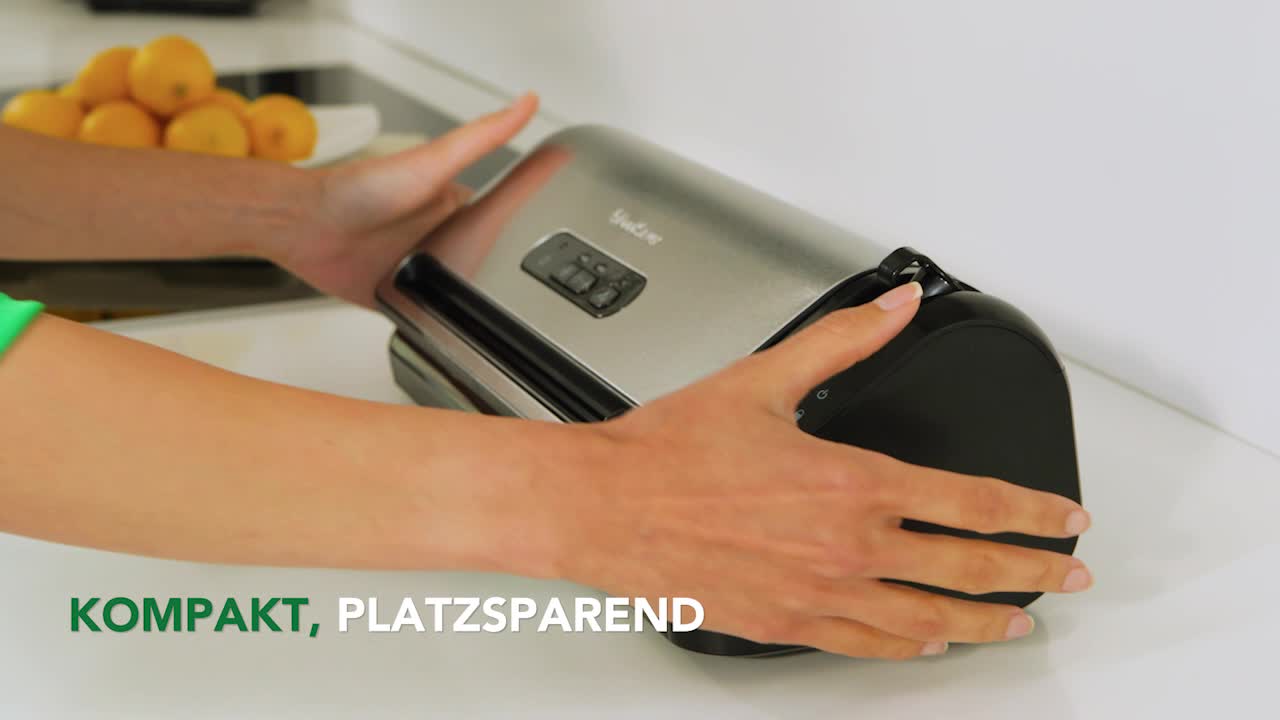 FoodSaver Vakuumiergerät mit Schneidevorrichtung und Rollenaufbewahrung | mit Handheld-Vakuumierer & Marinierfunktion… – Bild 8