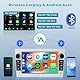 Ohradio 2G+64G 7 Autoradio für Opel Corsa Astra Antara Meriva Combo Signum Zafira Tigra Twin Top Radio Android mit Wireless Carplay Android Auto GPS Radio FM/RDS WiFi+Rückfahrkamera+MIC(Silbrig)