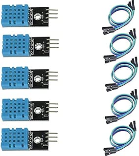 FTCBlock 5pcs DHT11 Temperature and Humidity Sensor Module for Arduino Raspberry Pi - coolthings.us