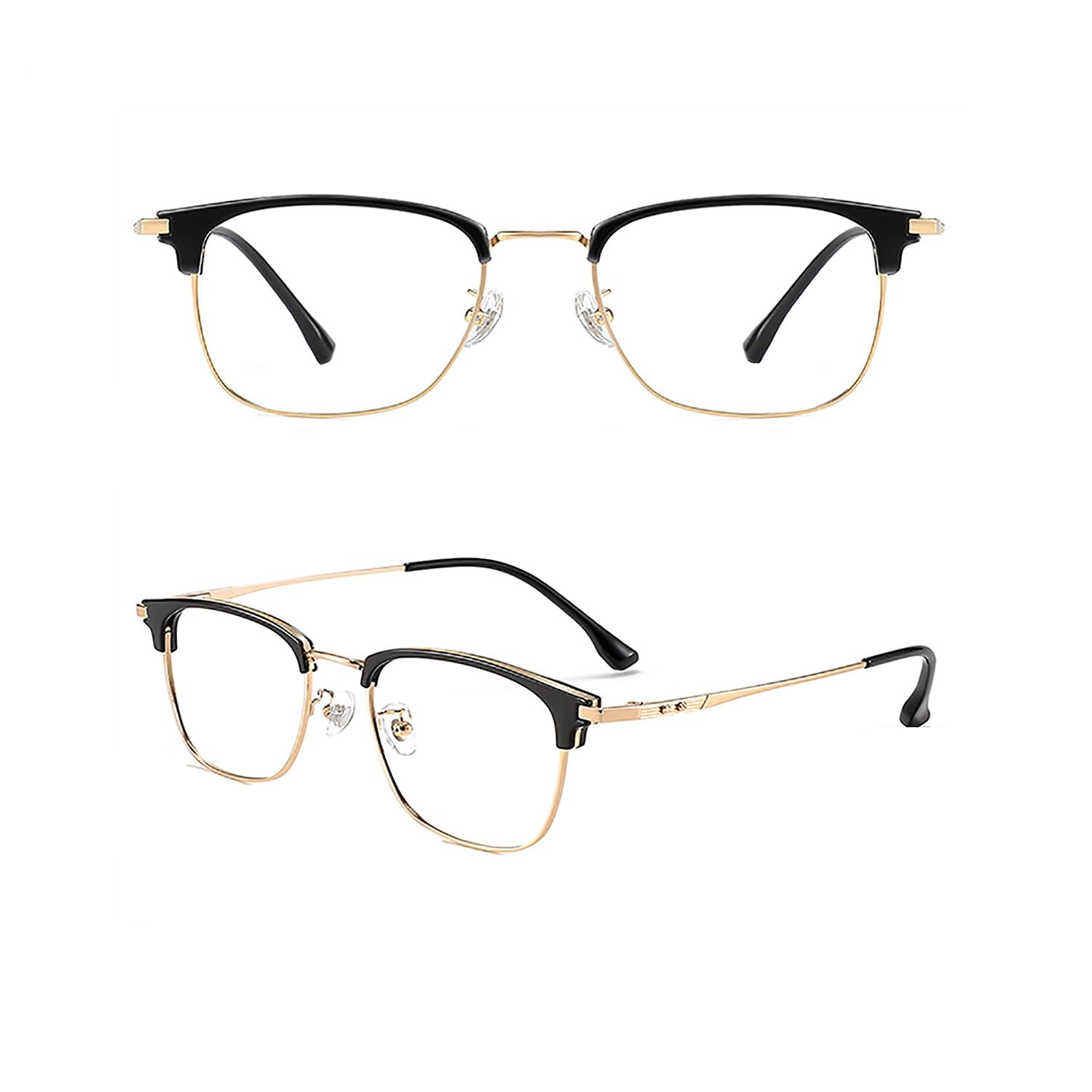Herren Progressive Multifokus Lesebrillen, Übergang Anti Blaulicht Lesehilfe Brille 1.0 2.0 3.0