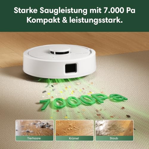 iRobot Roomba Mini Saugroboter mit Wischfunktion, AutoEmpty Basis, LiDAR – Ansicht 6