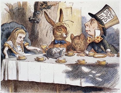 Affiches Alice et de l'autre côté du miroir pour un salon poétique