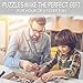 Sunflower Jigsaw Puzzle，Banksy Graffiti Style Baby Angel 1000 Pieces Jigsaw Puzzles for Adults，27 x 20 Inches Puzzles for Family，HD Quality Puzzle Gift，Family Activity Perfect for Game Night