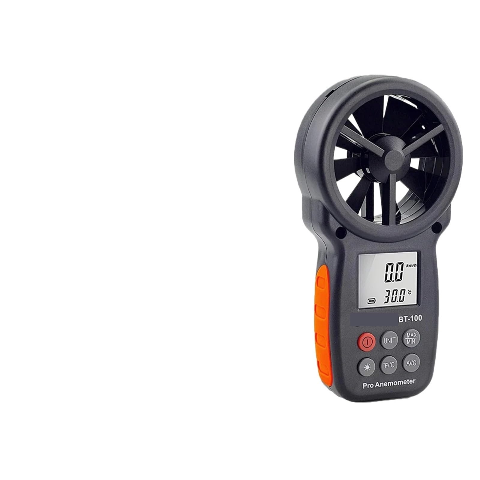 Anemómetro Digital portátil BT-100, medidores de velocidad del viento de 0-30 m/s, Sensor de velocidad del viento for UAV, sensación térmica, tiro de surf