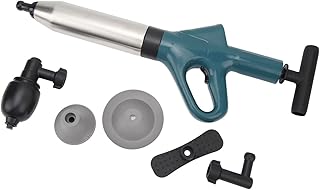 Toilet Plunger Set, Drain Blaster Air Plunger High Pressure Powerful Drain Blaster Air Drain Blaster, Drain Clog Remover Tool,for Sink, Toilets, Bathroom, Kitchen, Clogged Pipe