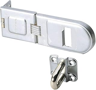 Master Lock Wrought Steel Single Hinged Hasp 200mm