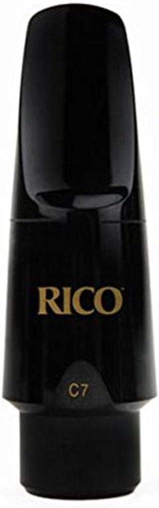 Rico C7 Graftonite Mouthpiece for Alto Sax, black