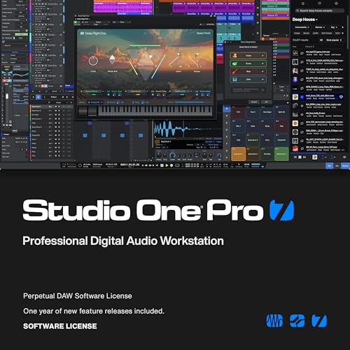 Studio One Pro 7 Perpetual License &mdash; Music Production Recording DAW Software with Stem Separation,...