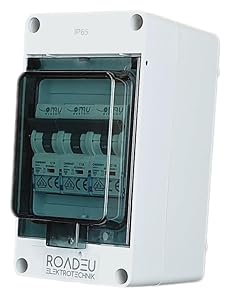 Roadeu Panel Wyłączników 2x16A 10A IP65