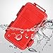 shenruifa Portable Outdoor EDC Storage Box Water Proof Pressure Proof Shock Proof Large Sealing Storage Box Survival Equipment (Small Box red)