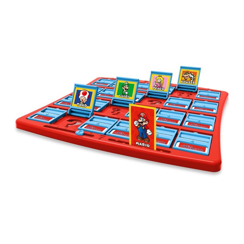 Winning Moves Wer ist es? Super Mario Edition - Wer ist es Spiel Super Mario Brettspiel für Kinder - Fanartikel - Gesellschaftsspiele für… – Ansicht 4