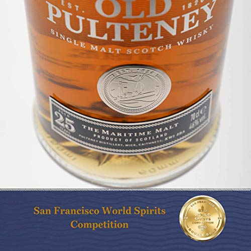 Old Pulteney 25 Years Old Single Malt Scotch Whisky 46% Vol. 0,7l in Geschenkbox – Bild 3