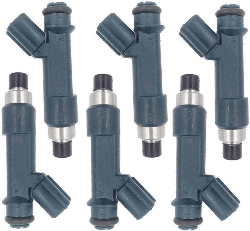 23250-0P030 6Pcs Fuel Injectors Compatible with Toyota Tacoma 4Runner Tundra FJ Cruiser 4.0L V6 Replaces# FJ787 23250-31010 23209-39015