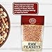 Spicy World Peanuts Raw Whole With Skin 4 LB Jumbo Bag (64oz) | Uncooked, Unsalted, All Natural, USA Grown Red Skin Spanish Grade