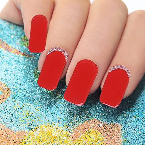 5 Blatt Weihnachten Nagelaufkleber Nagelabziehbilder DIY Festliche Nageldekorationen Weihnachtsdekoration – Bild 6
