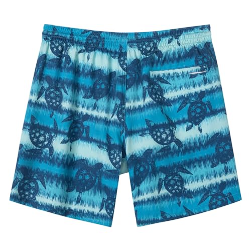 Image of SURF CUZ Mens Swim Trunks with Compression Liner Swim Shorts 7 inch Swimming Trunks Stretch 7 Inch Swim Suits Quick Dry